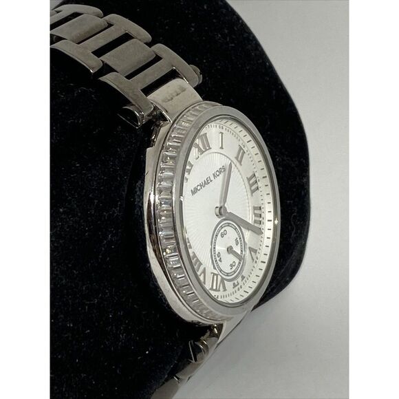 Michael Kors Skylar MK5866 Womens Stainless Steel Analog Dial Quartz Watch JK718 - Picture 5 of 12